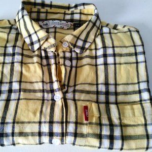 Crop Summer Plaid Shirt